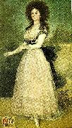 Francisco de Goya dona tadea arias de enriquez oil painting reproduction